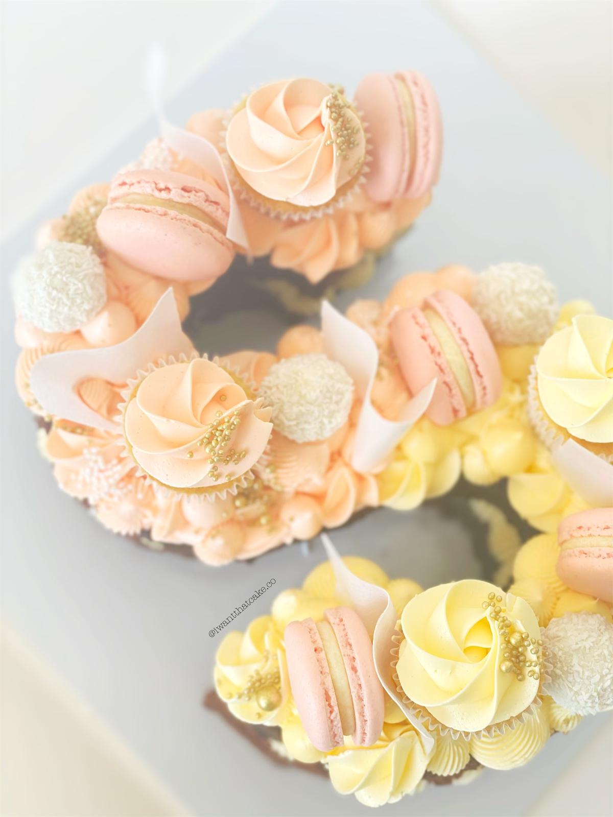 Letter & Number Cakes