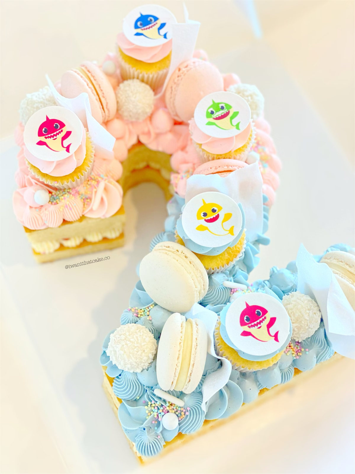 Letter & Number Cakes