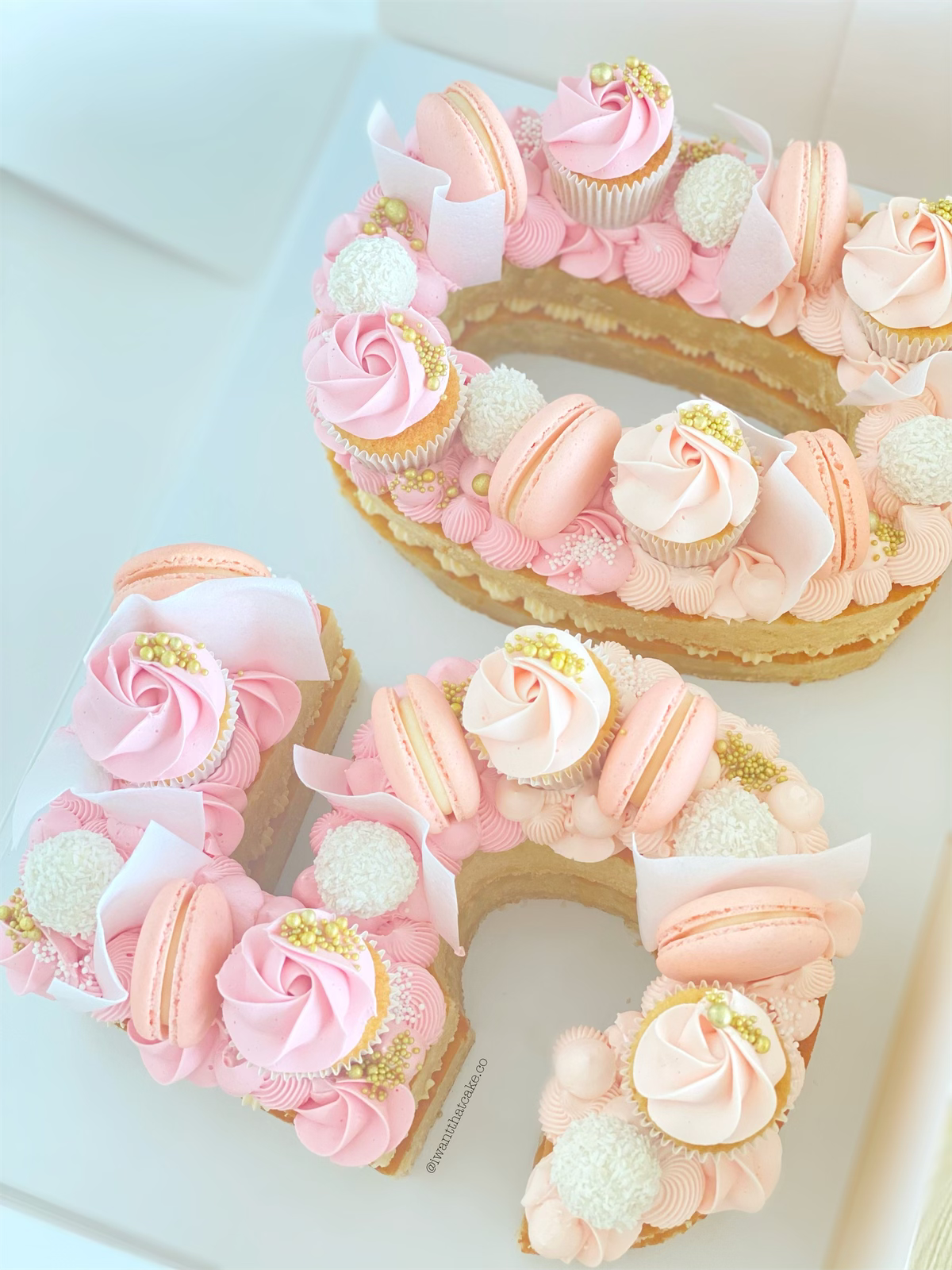 Letter & Number Cakes