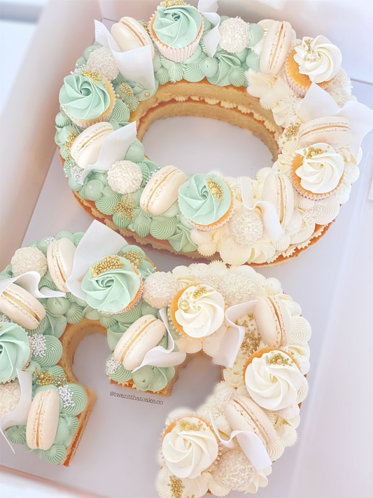 Letter & Number Cakes